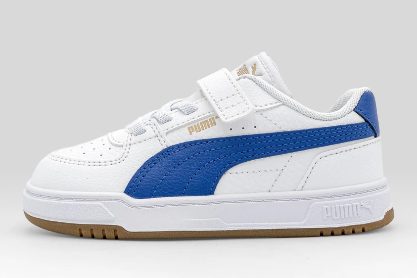 Puma Caven III Βρεφικά Sneakers Λευκά, Μπλε