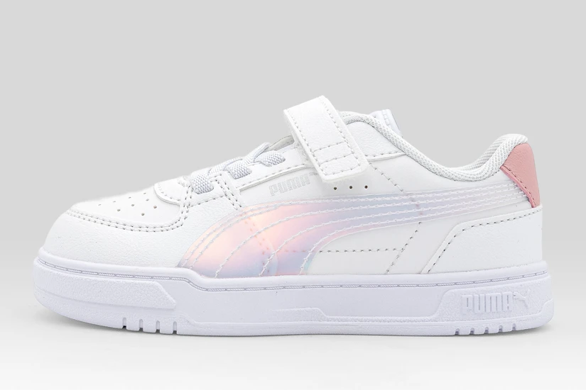 Puma Caven 2.0 Holo Βρεφικά Sneakers Λευκά, Ροζ