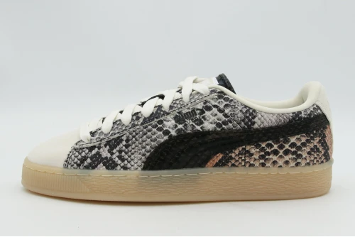 Puma Suede Snake Print Sneakers (408329 01)