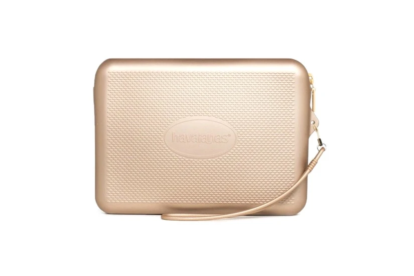 Havaianas Beach Necessaire Metallic Γυναικείο Νεσεσέρ Μπρονζέ