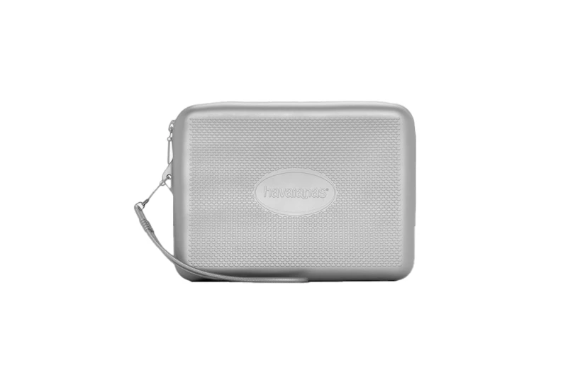 Havaianas Beach Necessaire Metallic Γυναικείο Νεσεσέρ Ασημί