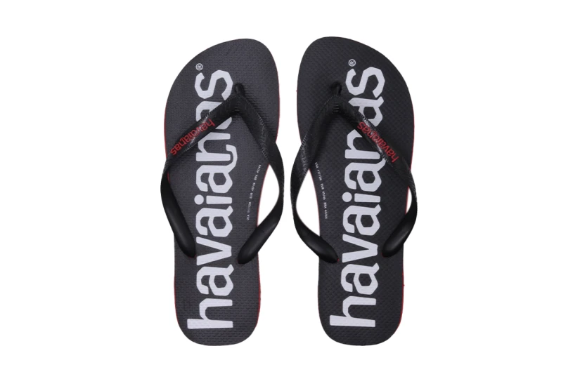 Havaianas Top Logomania 2 Unisex Σαγιονάρες Μαύρες