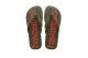Havaianas Top Logomania 2 Unisex Σαγιονάρες Χακί, Κόκκινες