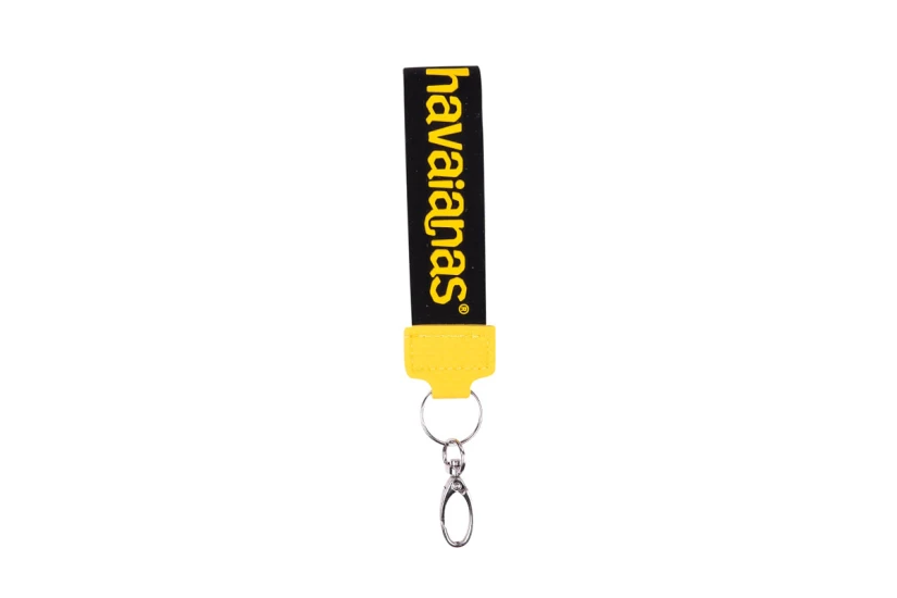 Havaianas Chaveiro Μπρελόκ Μαύρο, Κίτρινο