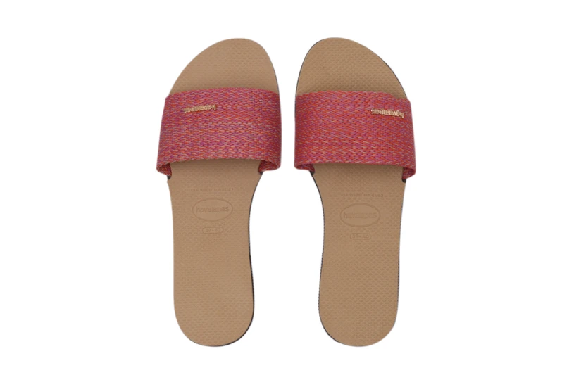 Havaianas You Malta Παντόφλες Φούξια, Μωβ, Μπεζ