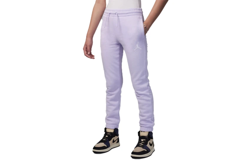 Jordan Icon Play Fleece Παντελόνι Φόρμας Λιλά