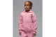 Jordan Brooklyn Fleece Παιδικό Φούτερ με Κουκούλα Ροζ
