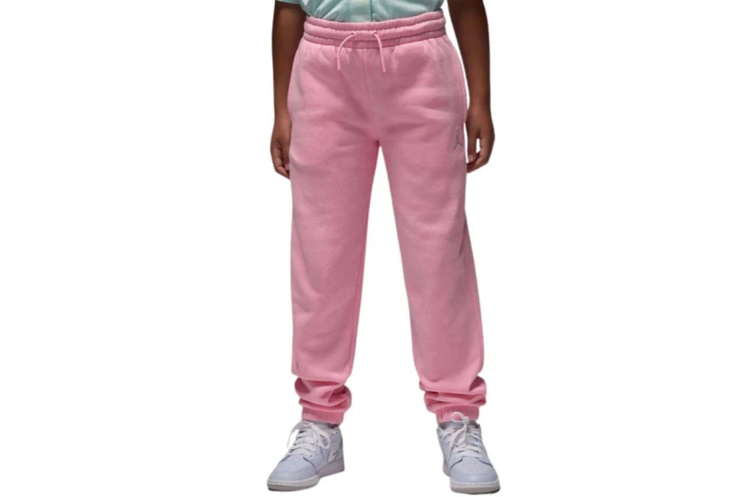 Jordan Brooklyn Fleece Παιδικό Παντελόνι Φόρμας Ροζ