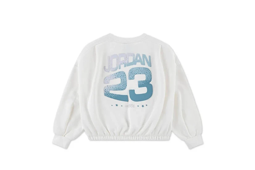 Jordan Jumpman Club Pleated Fleece Cropped Μακρυμάνικη Μπλούζα