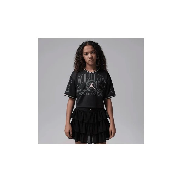 Jordan Secret Diary Cropped Jersey T-Shirt (45F886 023)