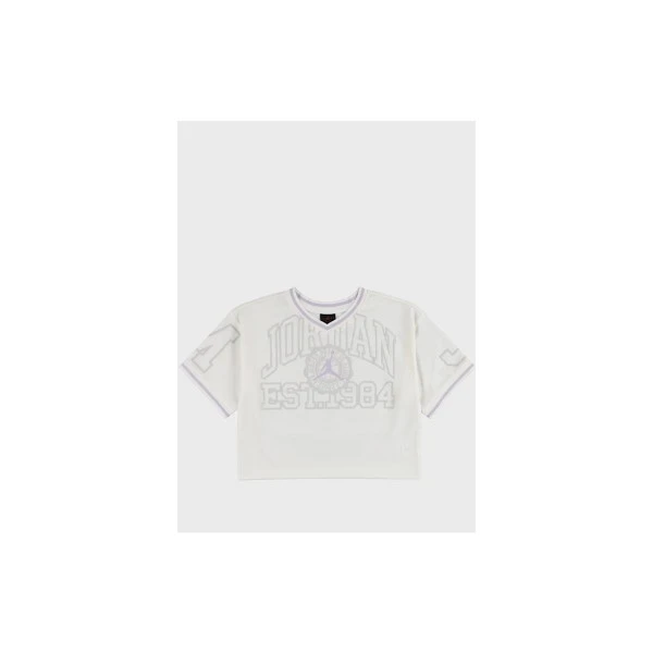 Jordan Secret Diary Cropped Jersey T-Shirt (45F886 782)