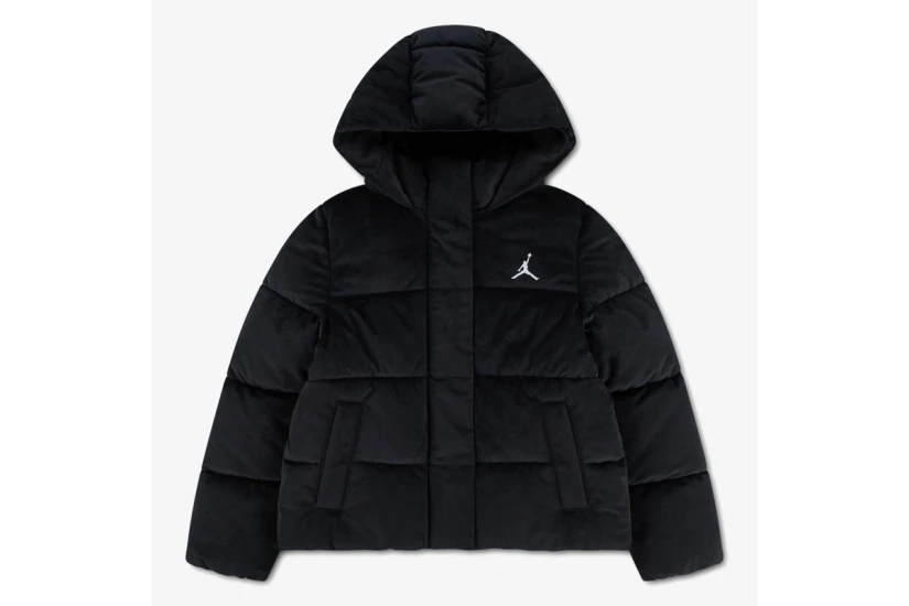 Jordan Essentials Παιδικό Μπουφάν Puffer Μαύρα