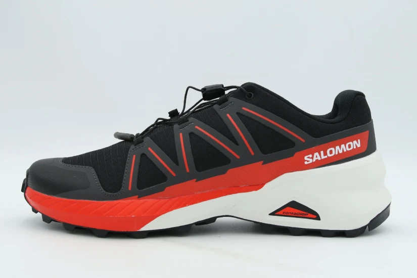 Salomon Speedcross Peak Ανδρικά Αθλητικά Παπούτσια Trail Running Μαύρα, Κόκκινα, Λευκά