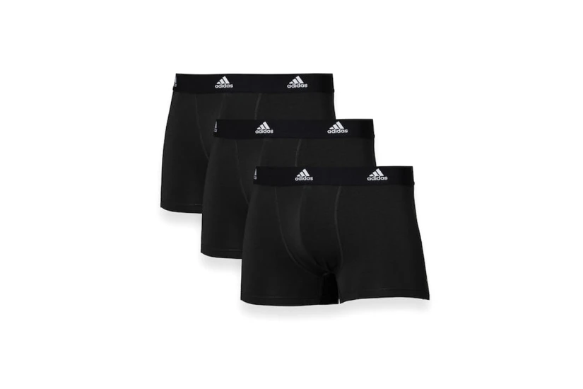 Adidas Performance Active Flex Cotton Εσώρουχο Boxer 3-Τεμάχια (4A1M02 BLACK)