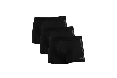 Adidas Performance Active Flex Cotton Εσώρουχο Boxer 3-Τεμάχια (4A2M02 BLACK)