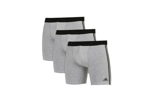 Adidas Performance Active Flex Cotton Εσώρουχο Boxer 3-Τεμάχια (4A2M03 GREY MELANGE)