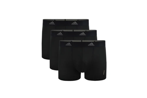 Adidas Performance Active Micro Flex Eco Εσώρουχα Boxer 3-Τεμάχια (4A3M02 BLACK)