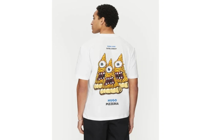 Hugo Nizzerio Ανδρικό Κοντομάνικο T-Shirt Λευκό