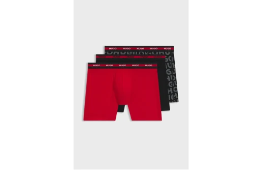 Hugo Boxerbr Tripl Planet Εσώρουχο Boxer Ανδρικό 3-Τεμάχια (50545674 979)