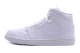 Jordan Air 1 Retro Mid Ανδρικά Sneakers Λευκά