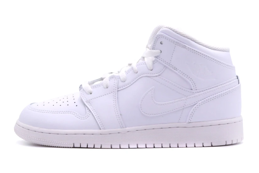 Jordan Air 1 Mid Sneakers Λευκά
