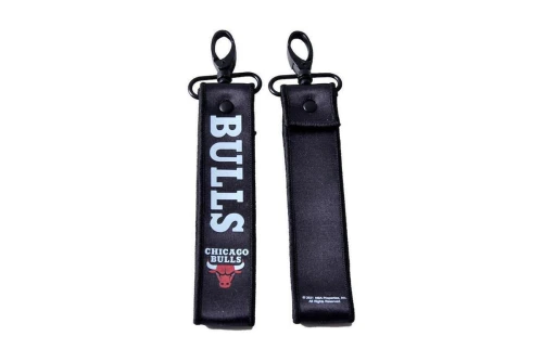 Back Me Up Nba Chicago Bulls Lanyard Μπρελόκ Μόδας (558-51515 BULLS BLACK)