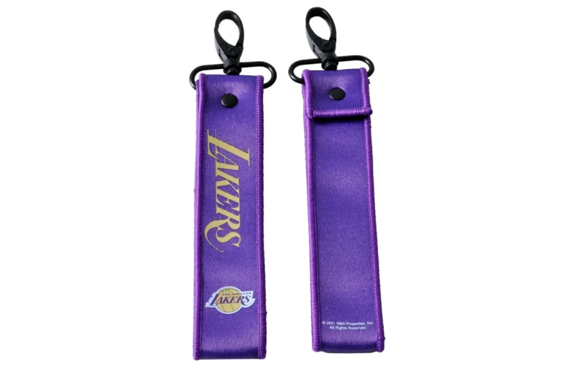 Back Me Up NBA Los Angeles Lakers Lanyard Μπρελόκ Μωβ, Κίτρινο