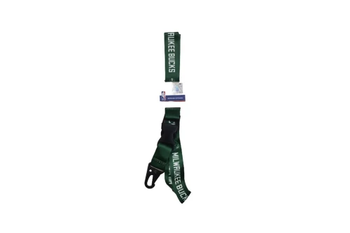 Back Me Up Nba Long Lanyard Keychain Μπρελόκ (558-51516 BUCKS GREEN)