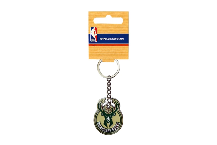 Back Me Up NBA Milwaukee Bucks Μπρελόκ
