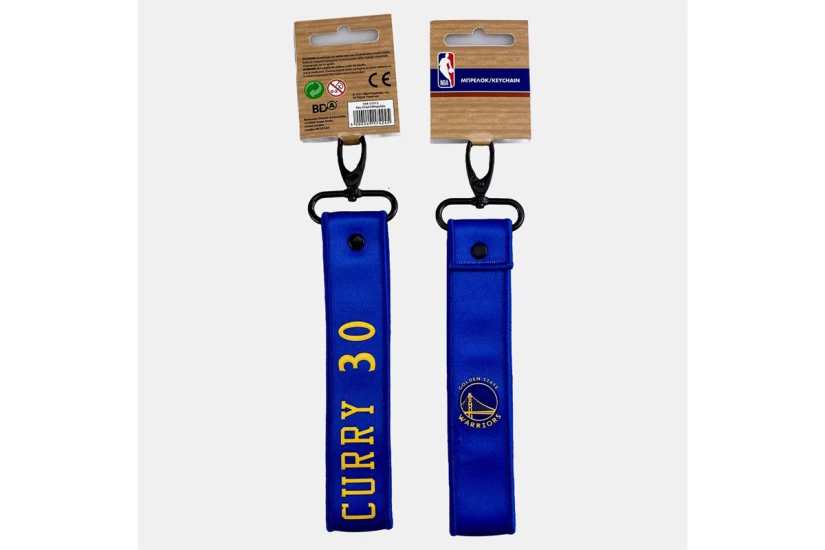 Back Me Up NBA Lanyard Stephen Curry 30 Μπρελόκ Μπλε