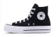 Converse Chuck Taylor All Star Lift Sneakers Μαύρα, Λευκά