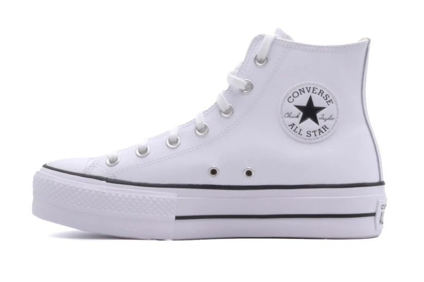 Converse Chuck Taylor All Star Lift Platform Leather Sneakers