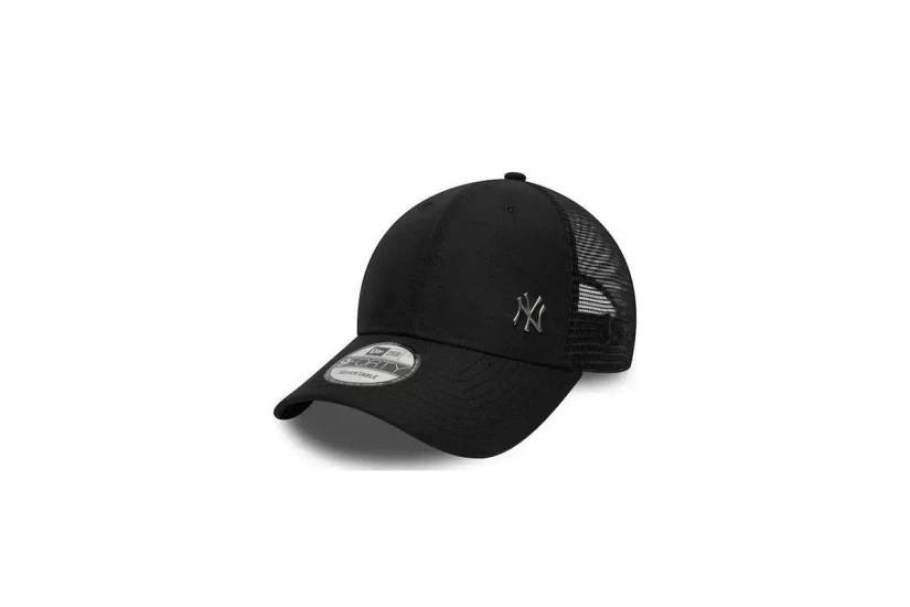 New Era New York Yankees MLB Flawless 9Forty Trucker Καπέλο Strapback Μαύρο