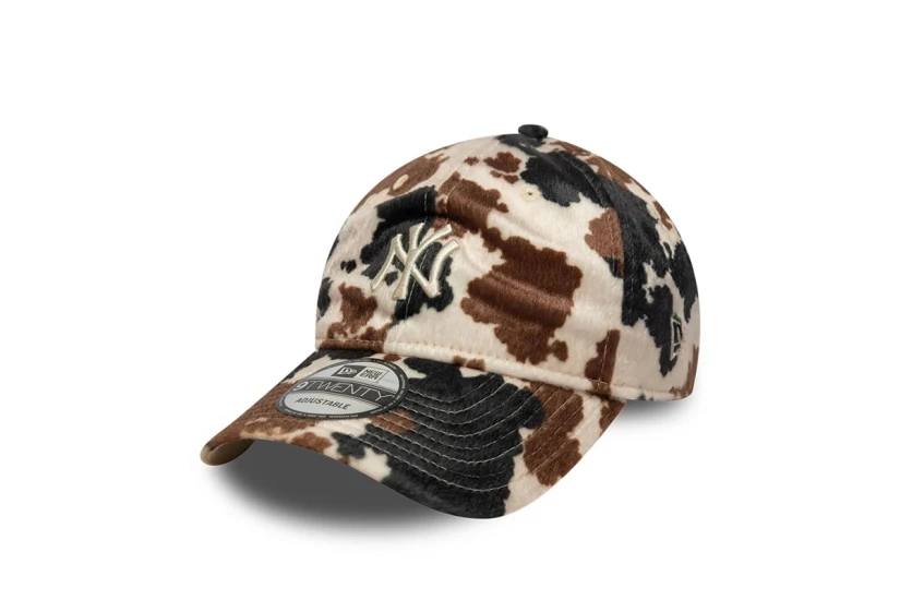 New Era New York Yankees Animal Print 9T Went Καπέλο Strapback Καφέ, Μαύρο, Εκρού