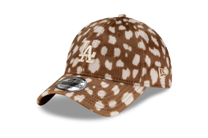 New Era Los Angeles Dodgers Animal Print 9T Went Καπέλο Strapback Καφέ, Εκρού