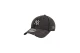 New Era New York Yankees Acid Wash Denim 9Forty Καπέλο Strapback Ανθρακί