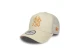 New Era New York Yankees MLB Outline Cream 9FORTY E-Frame Trucker Καπέλο Snapback Εκρού, Πορτοκαλί
