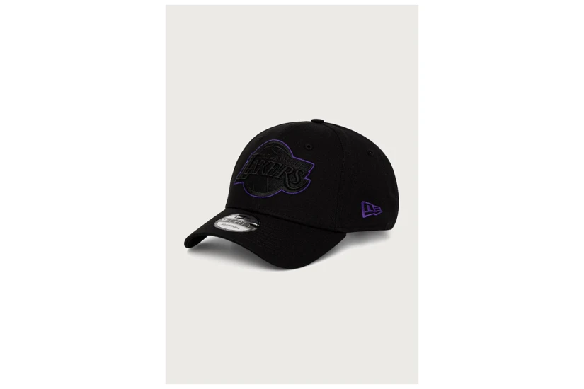 New Era NBA Outline 9Forty Los Angeles Lakers Καπέλο Strapback Μαύρο, Μωβ