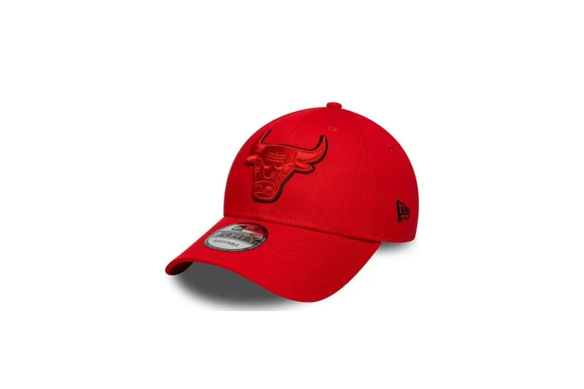 New Era NBA Outline 9Forty Chicago Bulls Καπέλο Strapback Κόκκινο, Μαύρο