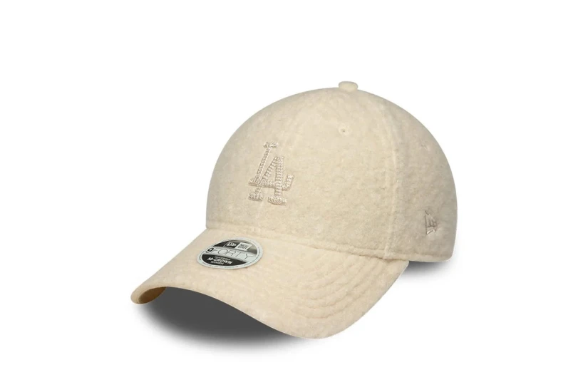 New Era Los Angeles Dodgers MLB Winter Borg 9Forty M-Crown Καπέλο Snapback Εκρού