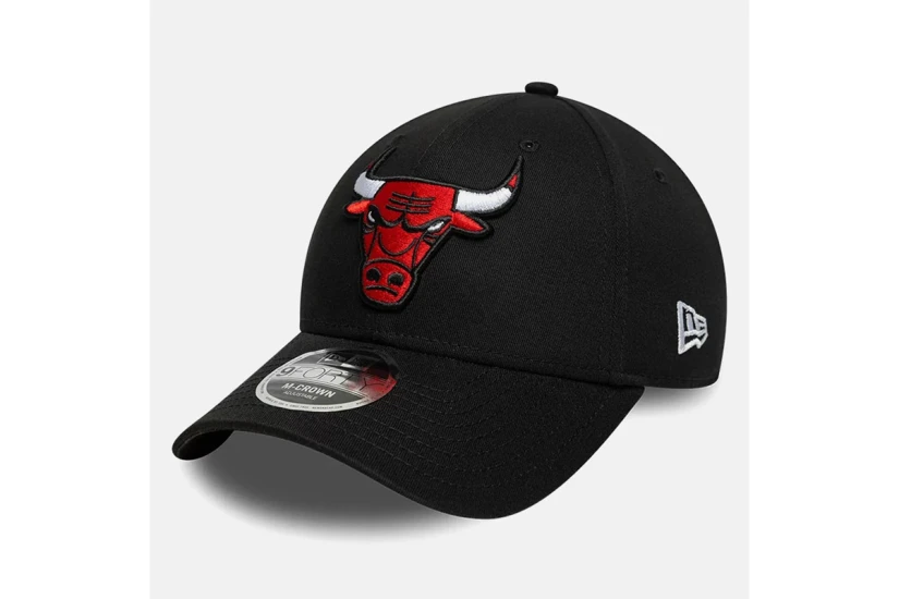 New Era NBA Chicago Bulls 9Forty Καπέλο Snapback Μαύρο, Κόκκινο, Λευκό