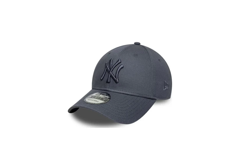 New Era League Essential 9Forty New York Yankees Καπέλο Strapback Γκρι Σκούρο