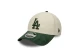 New Era Los Angeles Dodgers MLB Cord 9Forty M-Crown Καπέλο Strapback Εκρού, Κυπαρισσί