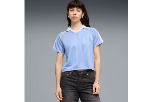 Puma T7 Relaxed Football Jersey V-Neck T-Shirt Γυναικείο (632157 60)