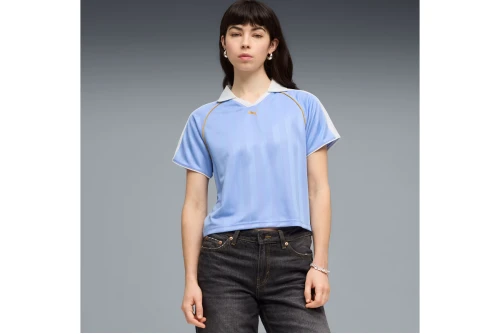 Puma T7 Relaxed Football Jersey V-Neck T-Shirt Γυναικείο (632157 60)