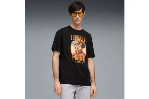 Puma House Of Graphics Cat T-Shirt Ανδρικό (634434 01)