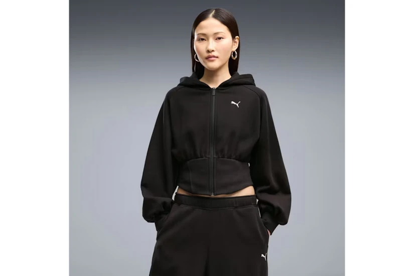 Puma Street Glam Bedazzled Ζακέτα Βαμβακερή Γυναικεία (636651 01)