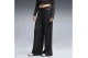 Puma Essentials Wide Leg Ribbed Γυναικείο Παντελόνι Φόρμας Μαύρο