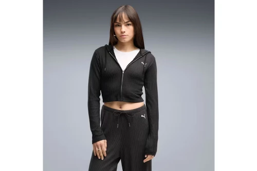 Puma Essentials Ribbed Ζακέτα Πολυεστερική Γυναικεία (636669 01)
