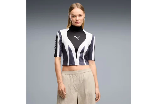 Puma Future Archive Moto Top Κοντομάνικο Γυναικείο (636678 01)